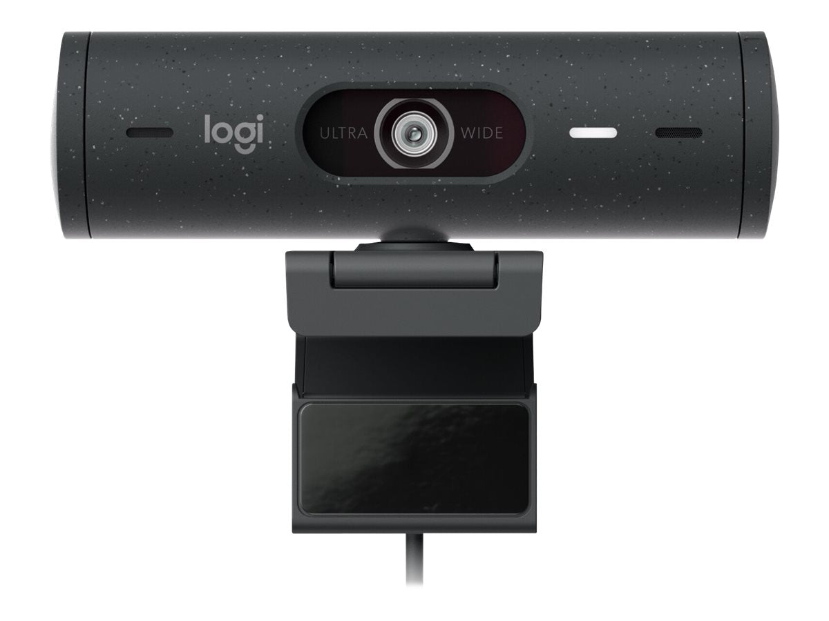 Logitech BRIO 500 - Webcam - color - 4 MP - 1920 x 1080 - 1080p, 720p - audio - USB-C