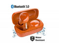 Audifonos iLuv Bubble Gum Air True, con tecnología inalámbrica Bluetooth 5.0, Micrófono, Naranja