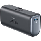 Anker - Power bank - 22.5 Watt - Lithium - Para - - Nano - black