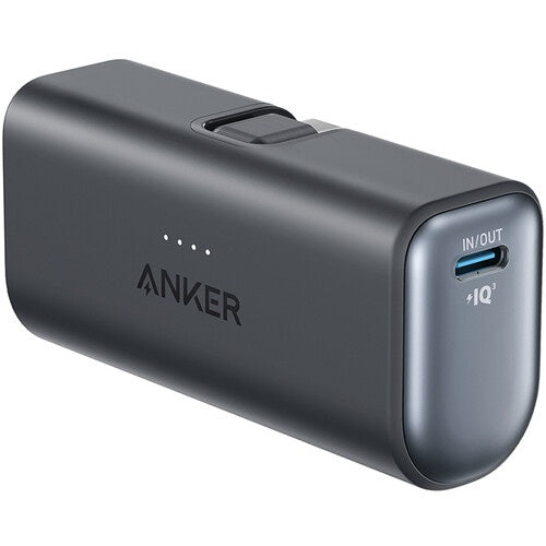 Anker - Power bank - 22.5 Watt - Lithium - Para - - Nano - black