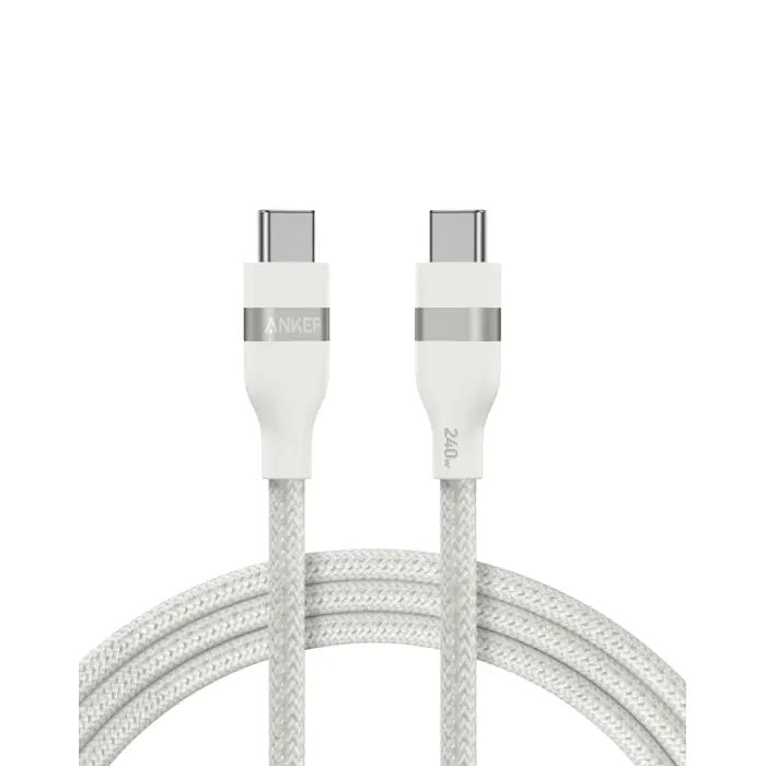 Anker - USB-C to USB-C Cable - Lithium - Para Universal - 6 ft 240W Upcycled-Bra
