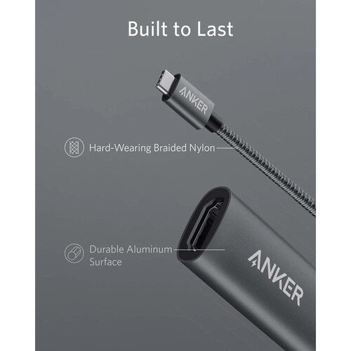 Anker - USB-C to HDMI Special - Gray