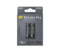 Bateria GP ReCyko Pro AA Recargable, 2000mAh,  2 unidades, Gris