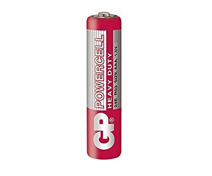 BATERIA AAA Power Plus GP24CR ,1.5V, Heavy Duty