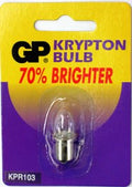 BOMBILLO GP KRYPTON BULD KPR103, 70% BRIGHTER, ( BATERIA D 3.6V 0.75AMP)