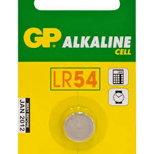 BATERÍA ALKALINA CELL GP LR54, 189-C10, 1.5V