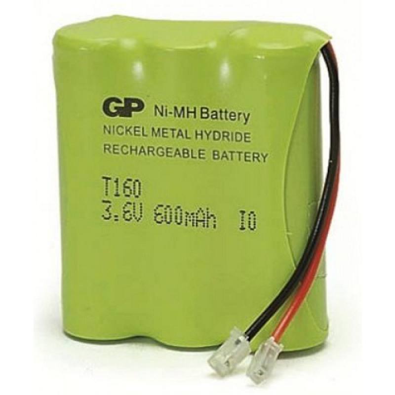 BATERIA GP T160-U1 PARA TELEFONO , 3.6V 600mAh Ni-Cd