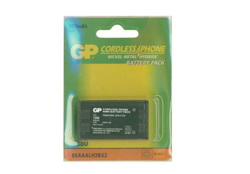 BATERIA GP T380  PARA TELEFONO PANASONIC , 3.6 V,850MAH B3