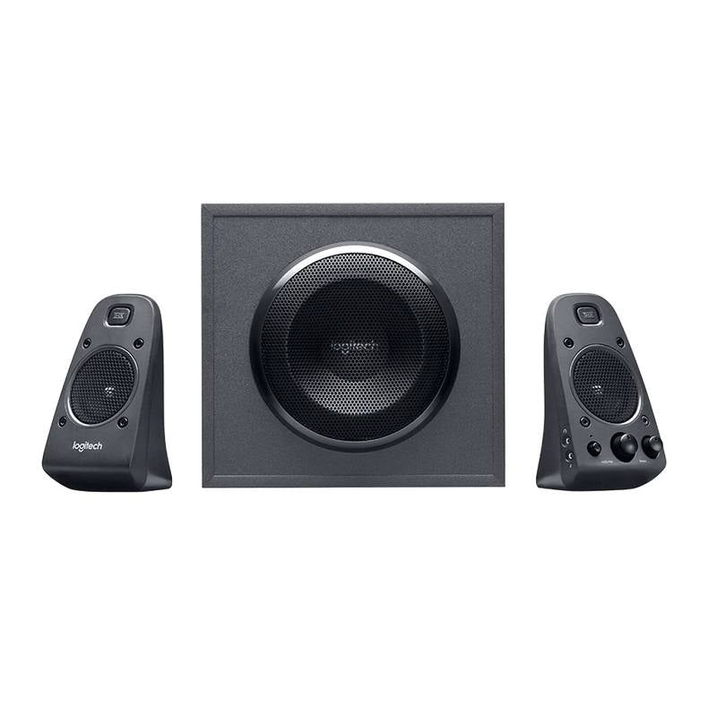 Bocinas Logitech Z625, altavoces 2.1 certificación THX, entrada óptica, inlcuye 2 bocinas y 1 subwoofer