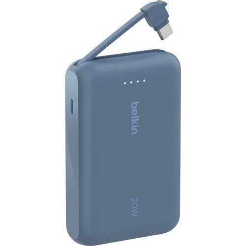 Belkin - Power bank - Lithium ion - Para iPhone 15 - with 20W PD + Integrated USB-C