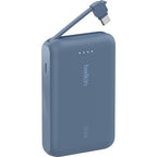 Belkin - Power bank - Lithium ion - Para iPhone 15 - with 20W PD + Integrated USB-C