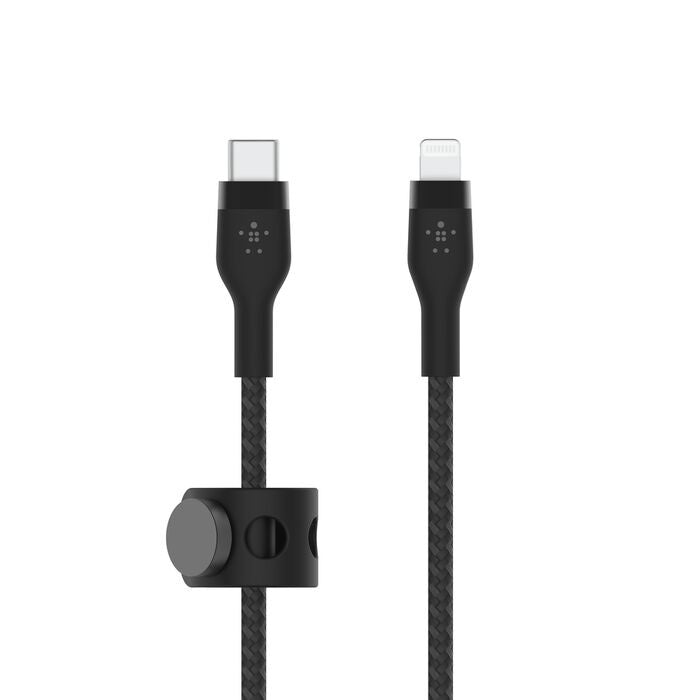 Belkin BoostCharge - Cable Lightning - 24 pin USB-C macho a Lightning macho - 2 m - negro