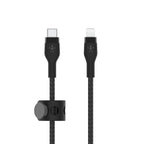 Belkin BoostCharge - Cable Lightning - 24 pin USB-C macho a Lightning macho - 2 m - negro