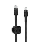 Belkin BoostCharge - Cable Lightning - 24 pin USB-C macho a Lightning macho - 2 m - negro