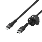 Belkin BoostCharge - Cable Lightning - 24 pin USB-C macho a Lightning macho - 2 m - negro
