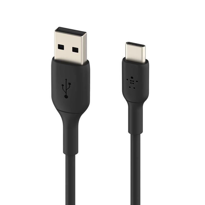 Belkin BoostCharge - Cable USB - 24 pin USB-C (M) a USB (M) - 2 m - negro