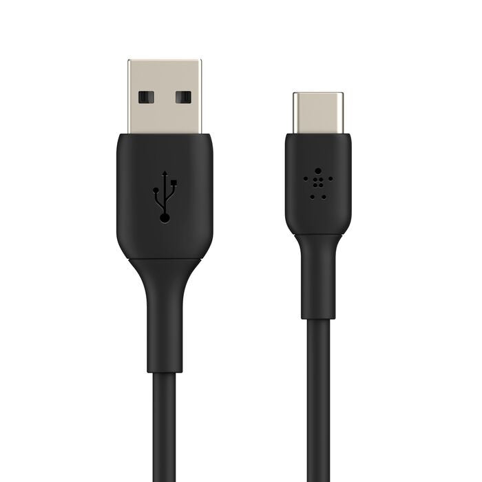 Belkin BoostCharge - Cable USB - 24 pin USB-C (M) a USB (M) - 1 m - negro