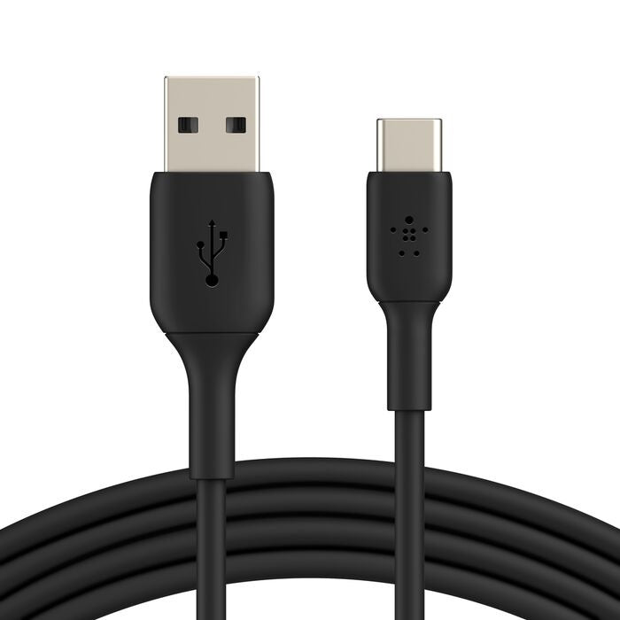 Belkin BoostCharge - Cable USB - 24 pin USB-C (M) a USB (M) - 2 m - negro