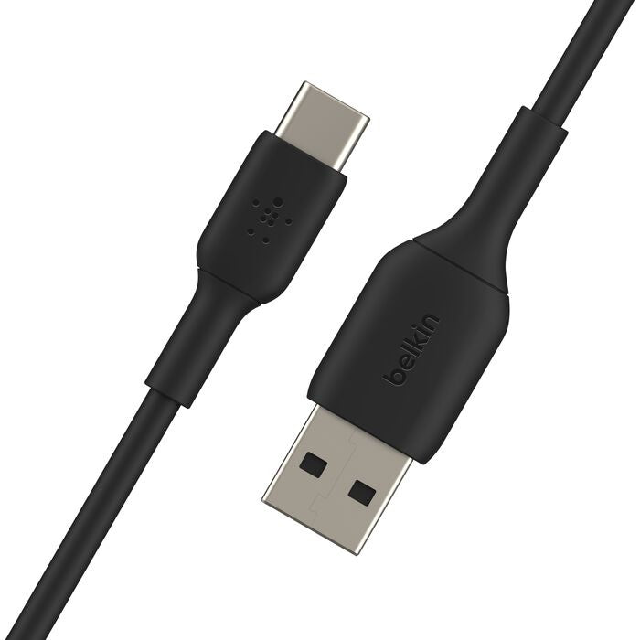 Belkin BoostCharge - Cable USB - 24 pin USB-C (M) a USB (M) - 2 m - negro