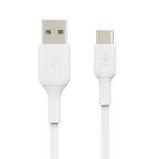 Belkin BoostCharge - Cable USB - 24 pin USB-C (M) a USB (M) - 1 m - blanco