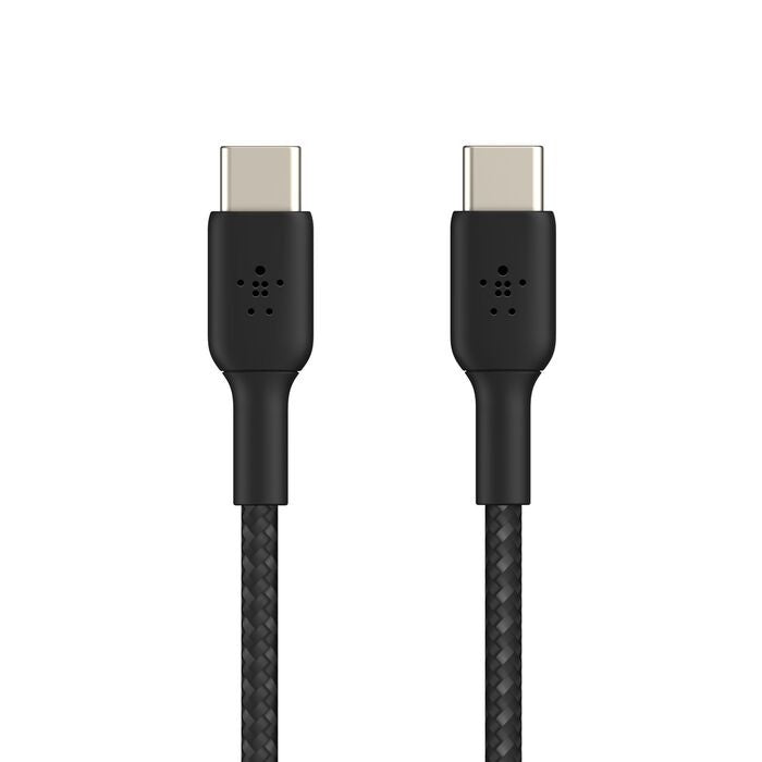 Belkin BoostCharge - Cable USB - 24 pin USB-C (M) a 24 pin USB-C (M) - 1 m - negro