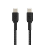 Belkin BoostCharge - Cable USB - 24 pin USB-C (M) a 24 pin USB-C (M) - 1 m - negro