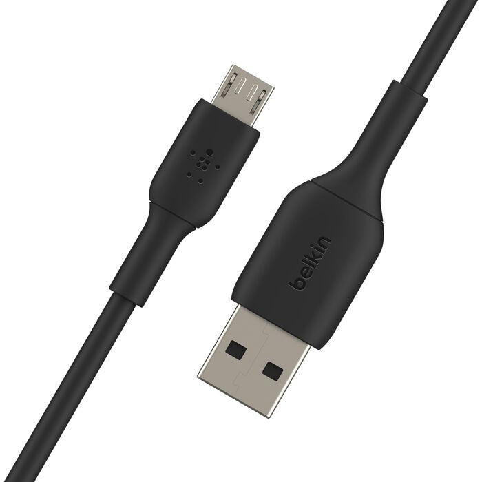 Belkin BoostCharge - Cable USB - Micro-USB tipo B (M) a USB (M) - 1 m - negro