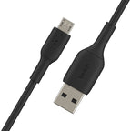Belkin BoostCharge - Cable USB - Micro-USB tipo B (M) a USB (M) - 1 m - negro