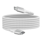 Belkin BoostCharge - Cable USB - 24 pin USB-C (M) a 24 pin USB-C (M) - USB 2.0 - 2 m - compatible con hasta 240 W de potencia - blanco