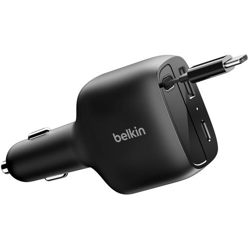 Belkin - Car Charger - Lithium ion - Para Apple / Samsung phones - USB-C 60W - USB-C 30W - USB-A