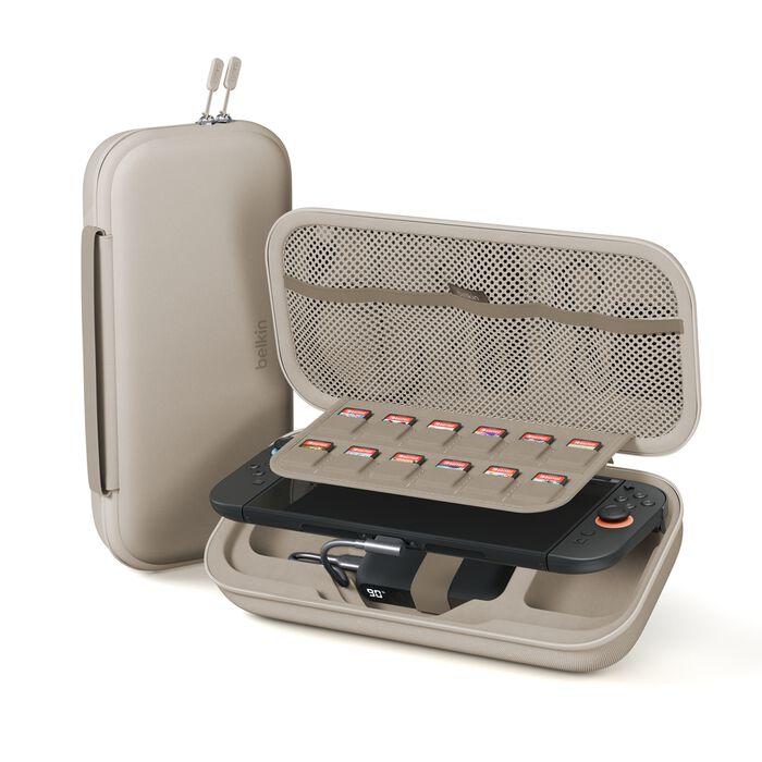 Belkin - Switch 2 Charging Case 20W SAND - Lithium - Para Universal