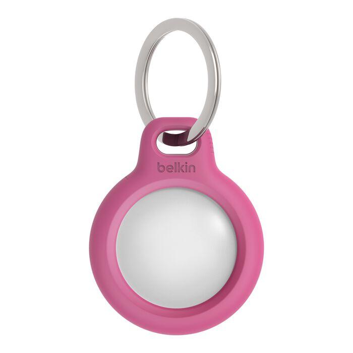 Belkin - Soporte de seguridad para etiqueta Bluetooth antipérdida - rosa - para Apple AirTag