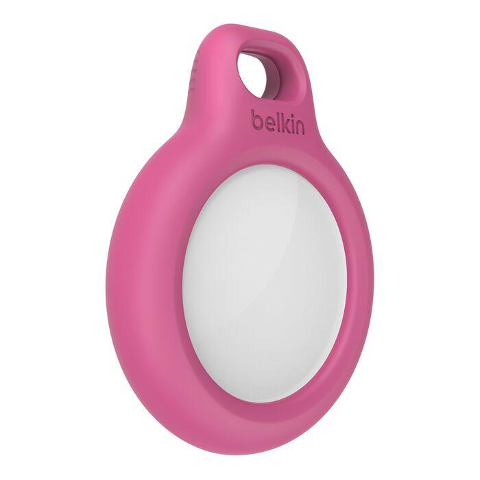 Belkin - Soporte de seguridad para etiqueta Bluetooth antipérdida - rosa - para Apple AirTag