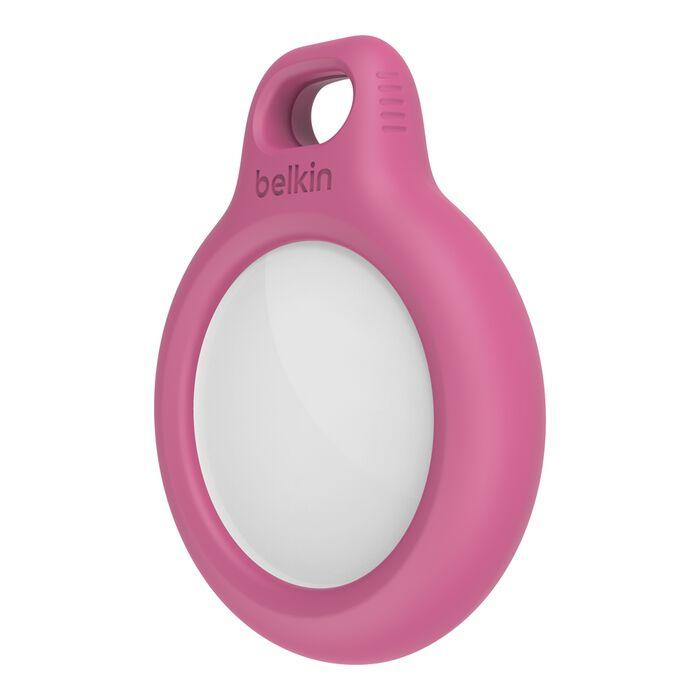 Belkin - Soporte de seguridad para etiqueta Bluetooth antipérdida - rosa - para Apple AirTag