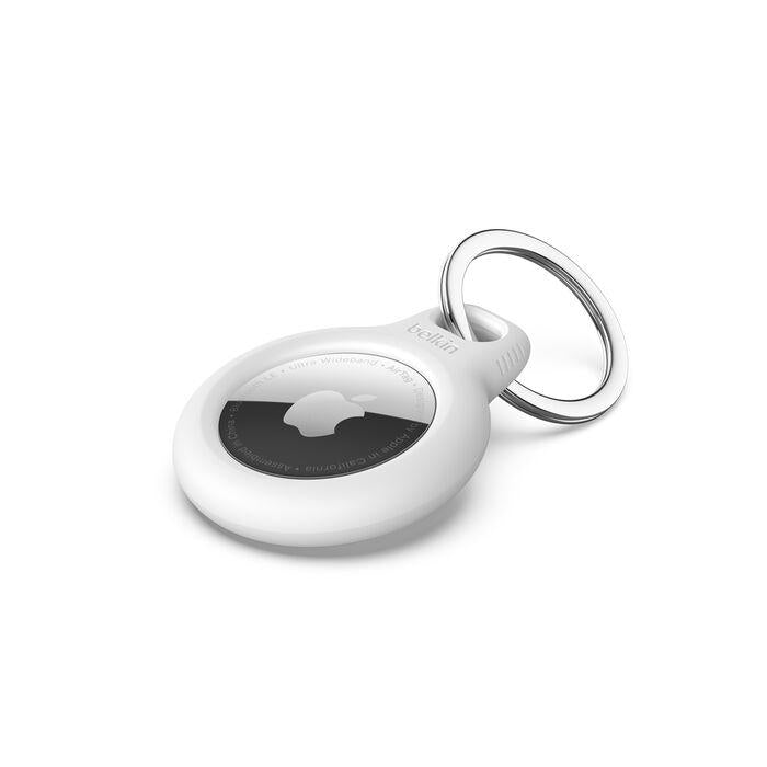 Belkin - Soporte de seguridad para etiqueta Bluetooth antiperdida - blanco - para Apple AirTag