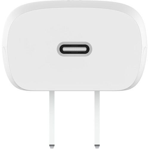 Belkin BoostCharge - Power adapter - PPS technology - 20 Watt - 3 A - Power Delivery 3.1, Fast Charge (24 pin USB-C) - white - for Apple iPhone 14, 14 Plus, 14 Pro, 14 Pro Max