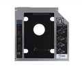 Caddy 12.7MM para Laptops, SATA a SATA HDD SSD Disco Duro Optical DVD Bay