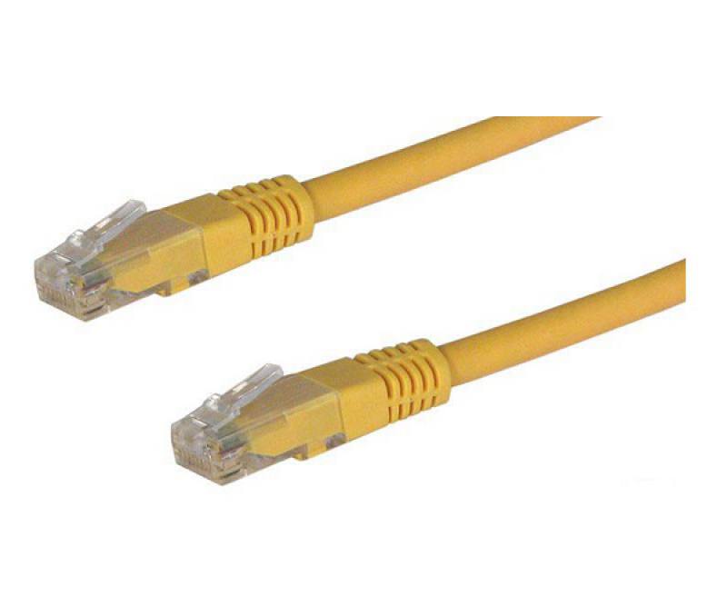 CABLE UTP CAT5E LANPRO - 1 METROS, AMARILLO,  24AWG, UNSHIELDED
