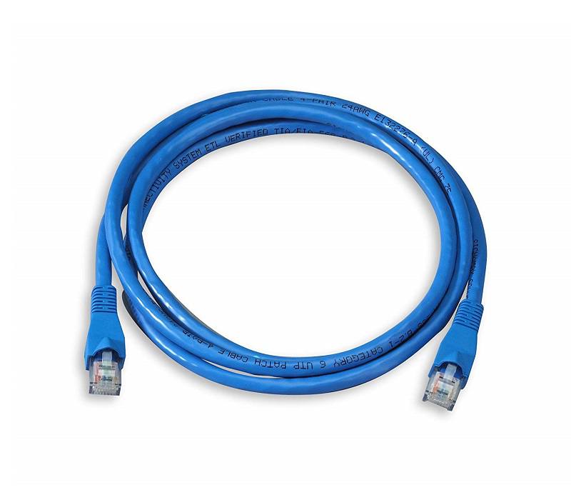 CABLE UTP CAT5E T-VISION 2 METRO AZUL, 100% COBRE, PASS FLUKE, 7 x 0.18mm