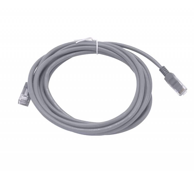 CABLE UTP CAT5E T-VISION 3 METROS GRIS, 100% COBRE, PASS FLUKE, 7x 0.18mm