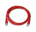 CABLE UTP CAT6 T-VISION - 2 METROS - ROJO, Pass Fluke, 7x 0.2mm