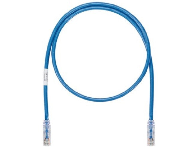 CABLE UTP CAT6A 24 AWG LANPRO, 1 METROS - AZUL, STP Stranded