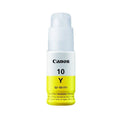Botella de tinta Canon GI-10Y Amarillo 70ml, para PIXMA G5010, G5011, G6010, G601