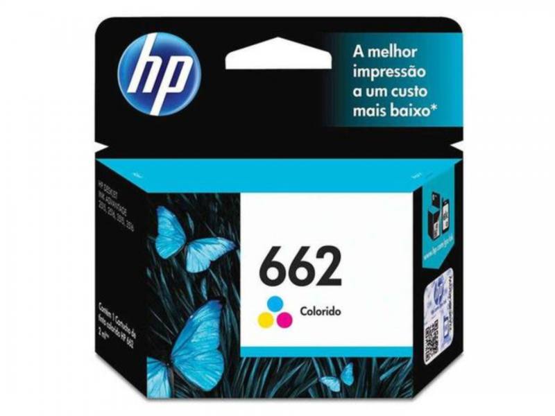 Cartucho de Tinta HP No. 662 de Tri-Color