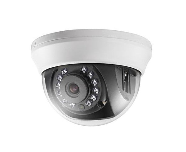 Cámara Domo Hikvision TVI-HD, 2.8mm, 1MP 720p, IR 20m, Indoor, Plastica