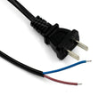 Cable de poder 2 Hilos 1,5 m con enchufe para fuente UPS de 12V10A/15A/20A
