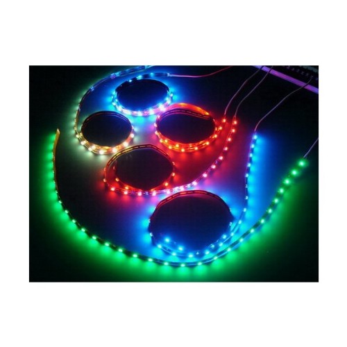 CINTA DE LED 5 METROS, MULTICOLORES, SIN/CONTROL