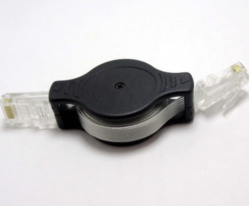 CABLE DE RED PATCH CAT 5 - 5 PIES / 1.5M DE RETRACTABLE