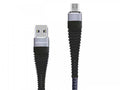 Cable USB Micro a USB de nylon Konfulon 2.1A, carga rapida para Samsung y telefono Android