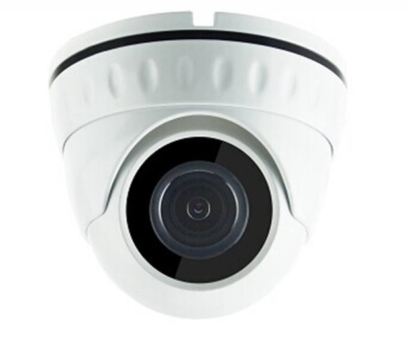 Camara IP Domo T-VISION 2MP 1080p, IR 20m, Zoom Digital 2.8-8mm, Metal